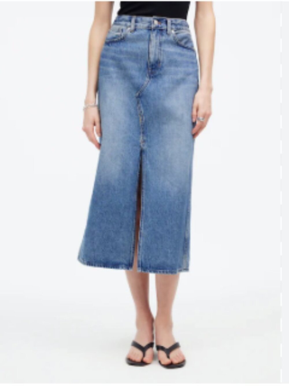 Beautiful Madewell Denim Skirt